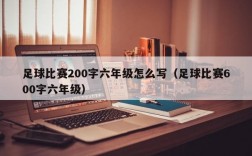 足球比赛200字六年级怎么写（足球比赛600字六年级）