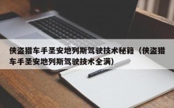 侠盗猎车手圣安地列斯驾驶技术秘籍（侠盗猎车手圣安地列斯驾驶技术全满）